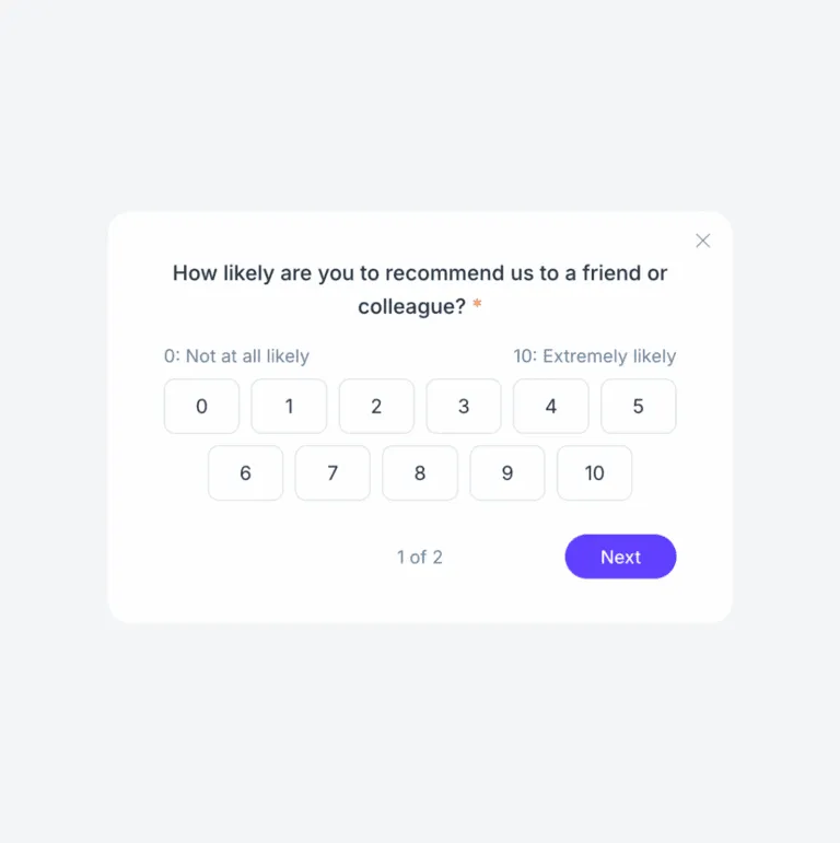 Net Promoter Score (NPS)