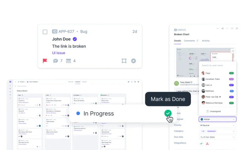Userback feedback management hero