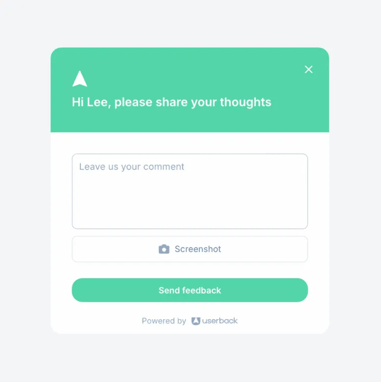 Visual Feedback Template